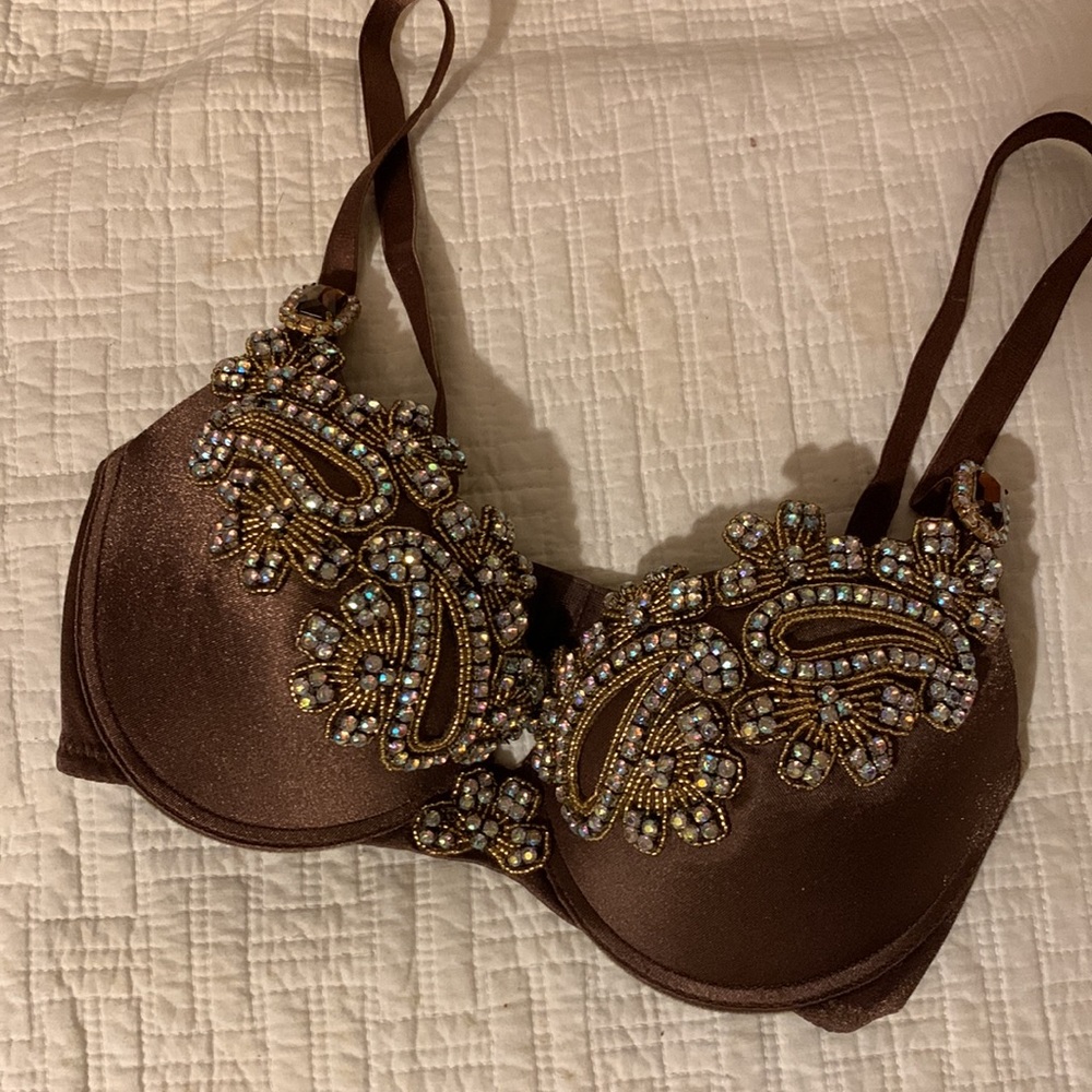 NWOT MARCIANO BEADED BRA - Picture 3 of 7